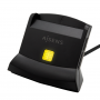 AISENS LECTOR DE TARJETA DNI SIM SD Micro SD MMC RS-MMC MMC Micro USB-C NEGRO