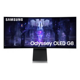 MONITOR SAMSUNG GAMING OLED ODYSSEY G8 34" 21:9