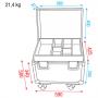 DAP Rigging Case with insert Caja para rigging con compartimento - Imagen 5