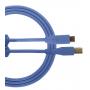 U96001LB - ULTIMATE AUDIO CABLE USB 2.0 C-B BLUE STRAIGHT 1,5M