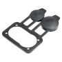 Neutrik Sealing Cover para conector de entrada/salida del chasis powerCON TRUE1 (NAC3PX-TOP)