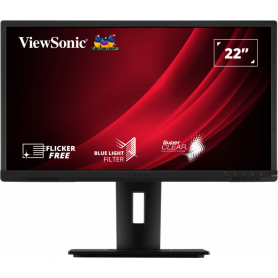 MONITOR VIEWSONIC 21.5" FHD 5MS VGA HDMI DDP USB SPEAKERS ERGONOMICO