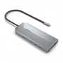 USB-C DOCK AISENS 12 EN 1 2xHDMI 4K RJ45 3xUSB-A 2xUSB-C 1xUSB-C PD 15CM