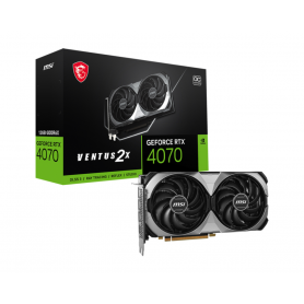 TARJETA GRAFICA MSI RTX 4070 VENTUS 2X OC 12GB GDDR6X