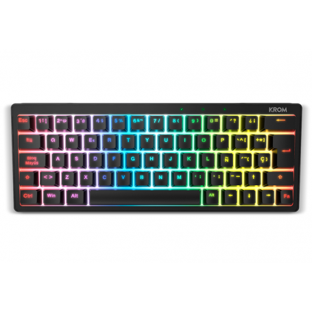 KROM KREATOR MINI TECLADO MECÁNICO RGB