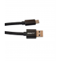 CABLE EIGHTT  USB 3.0  TIPO C  1M PVC NEGRO