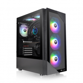 CAJA THERMALTAKE VIEW200 TG ARGB ATX 2XUSB 3.2 SIN FUENTE NEGRO