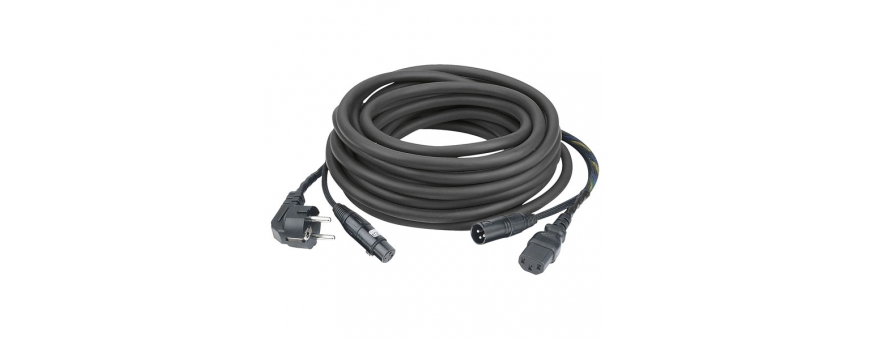 Corriente-Audiosignal Cables